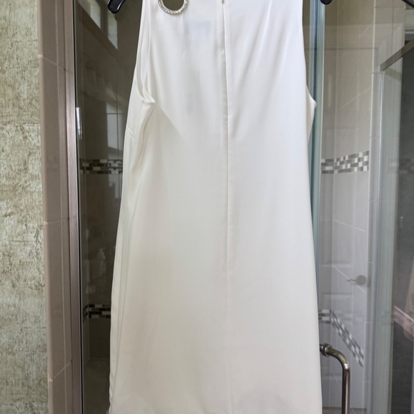 SACHIN & BABI Hailey Bead-embellished Minidress-Off White-size 10-NWT - Picture 3 of 8